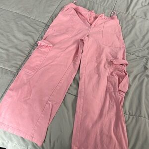 Pink Cargo Pants